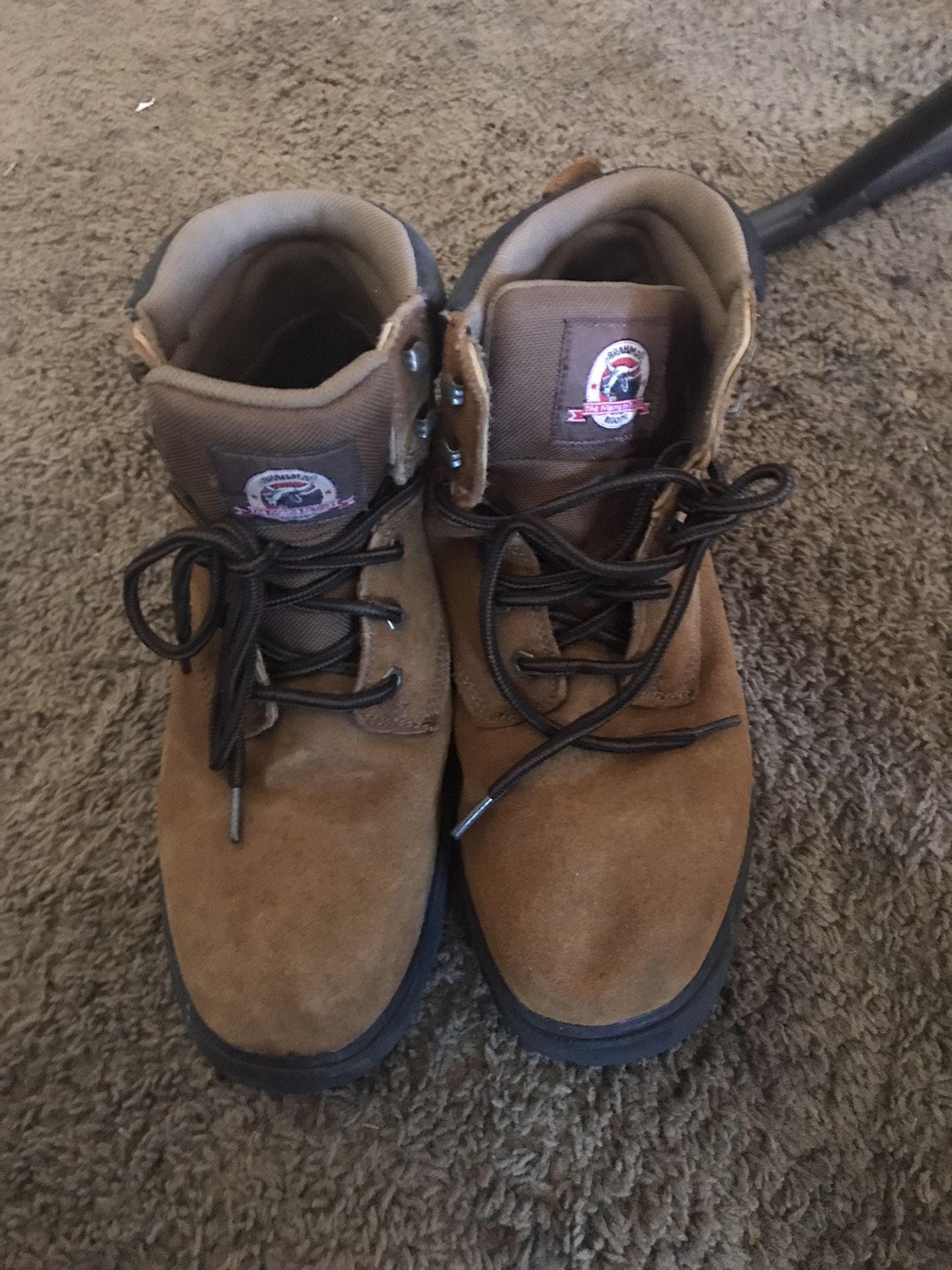 Brahma Work Boots Men 12W-13 1/2