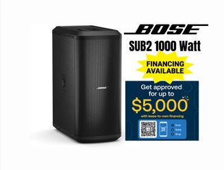 Bose Sub2 Bass Module for L1 Pro ,S1 Pro Portable PA Systems