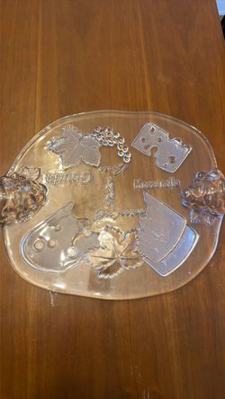 Glass dish
