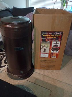 Hiland Propane Patio Heater Hammered Bronze 48,000 BTU