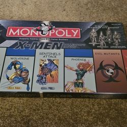 Monopoly X-Men Collector's Edition Board Game 2000 Hasbro Brand NEW & Sealed!