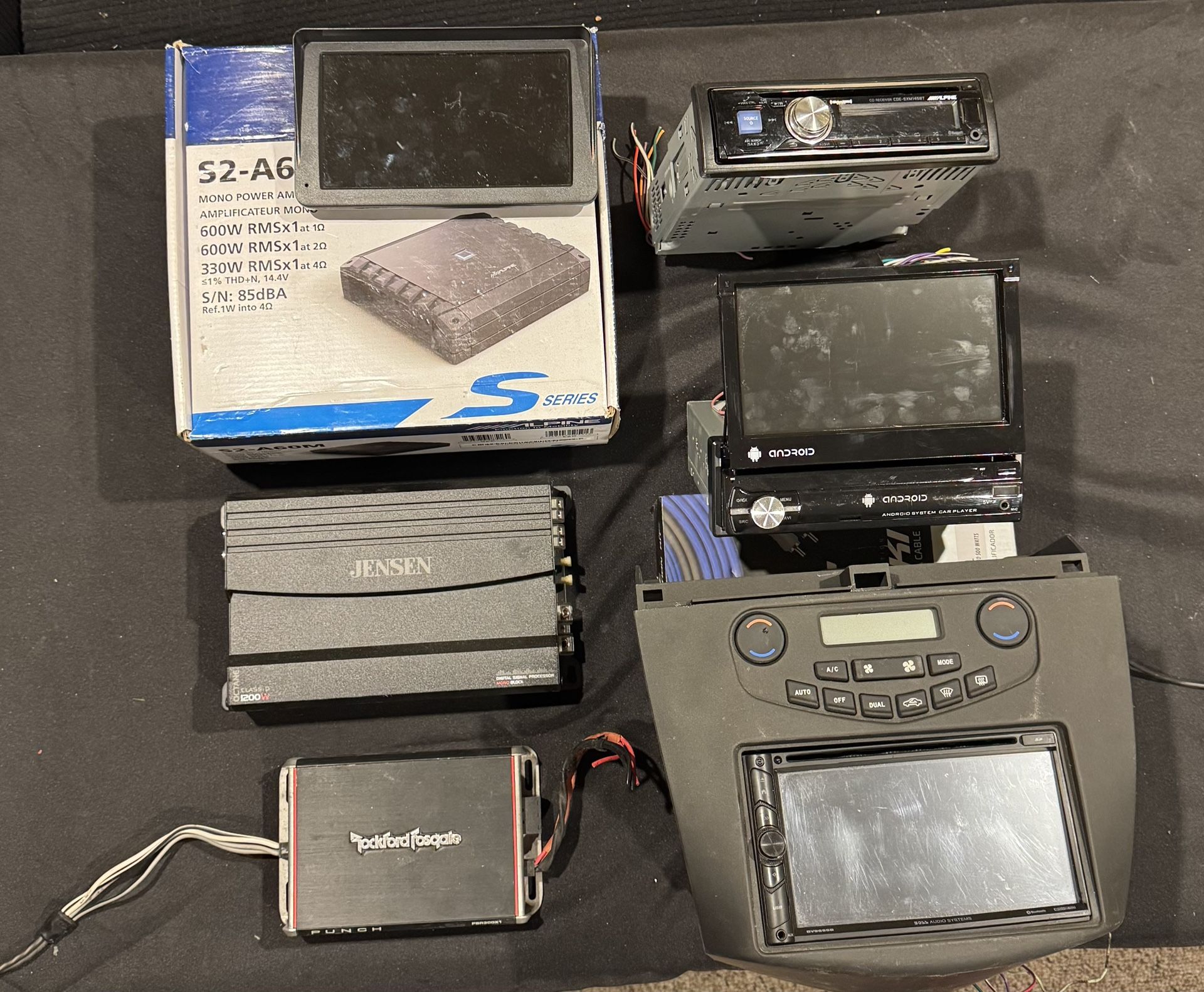 Multiple Car Audio Items