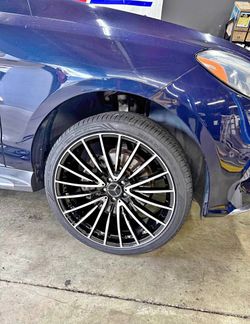 22” Mercedes Black Machined Face Wheels 265/35R22 Tires Package Deal, WE FINANCE