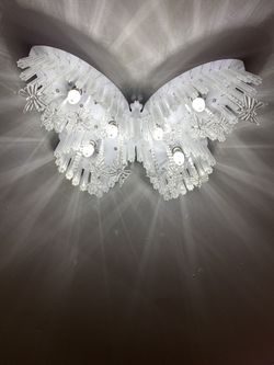 New Butterfly Girl Ceiling Light Fixture