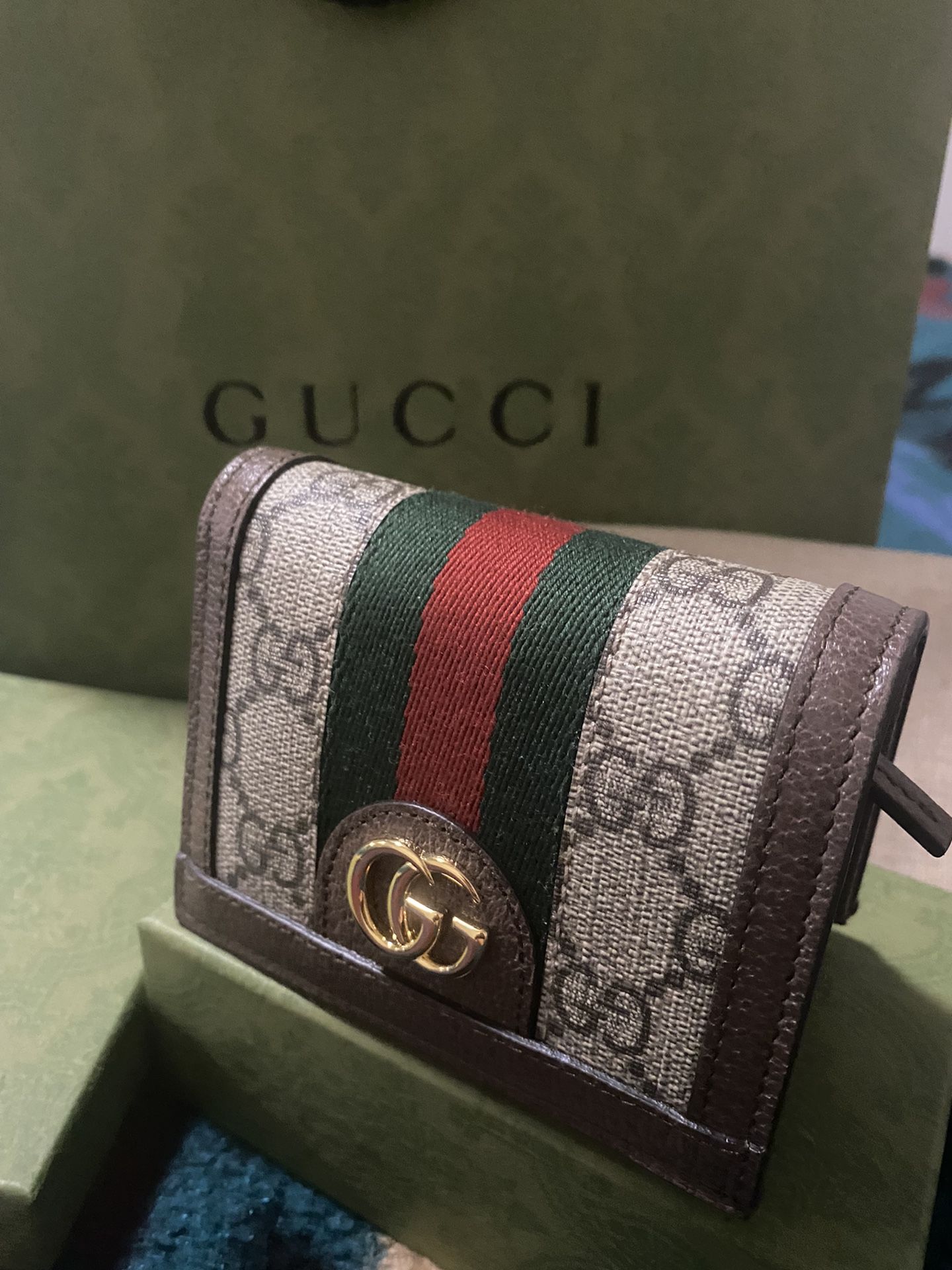 Gucci Card Case Wallet New Never Used 