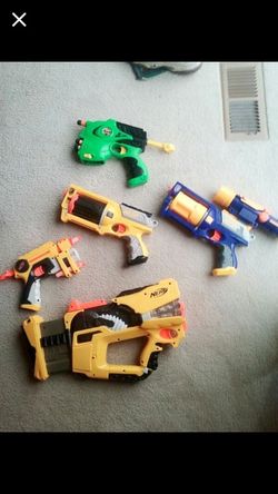 Nerf Guns Lot