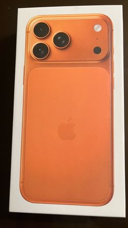 iPhone 17 Pro max– Orange – Sealed Box