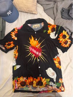 Pleasures Romeo and Juliet button up size m