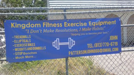 Exercise equipt for sale for a new you