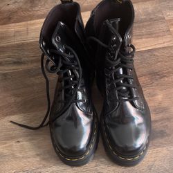 Dr Martin platform boots and then