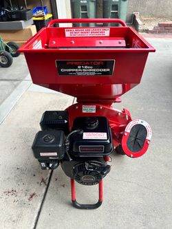 Predator 212CC Wood Chipper