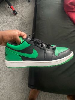 Green low top ones
