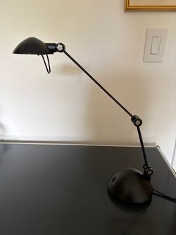 Vintage Adjustable Black Twin Arm Lamp