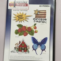 Amazing Designs Emboidery Designs CD Linda Visnaw