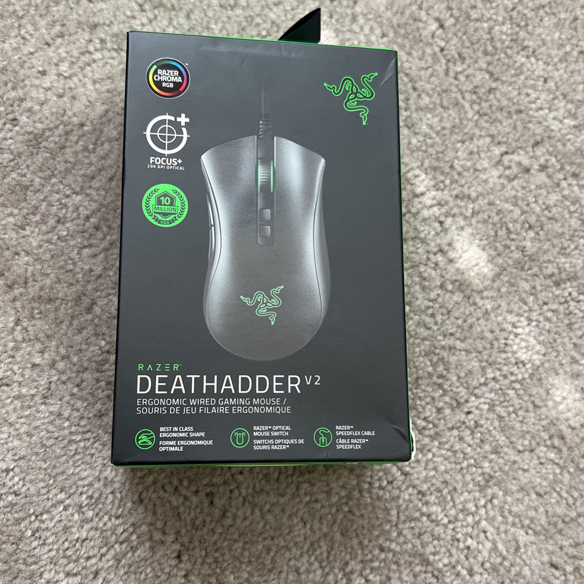 Razer Deathadder V2 Gaming Mouse 