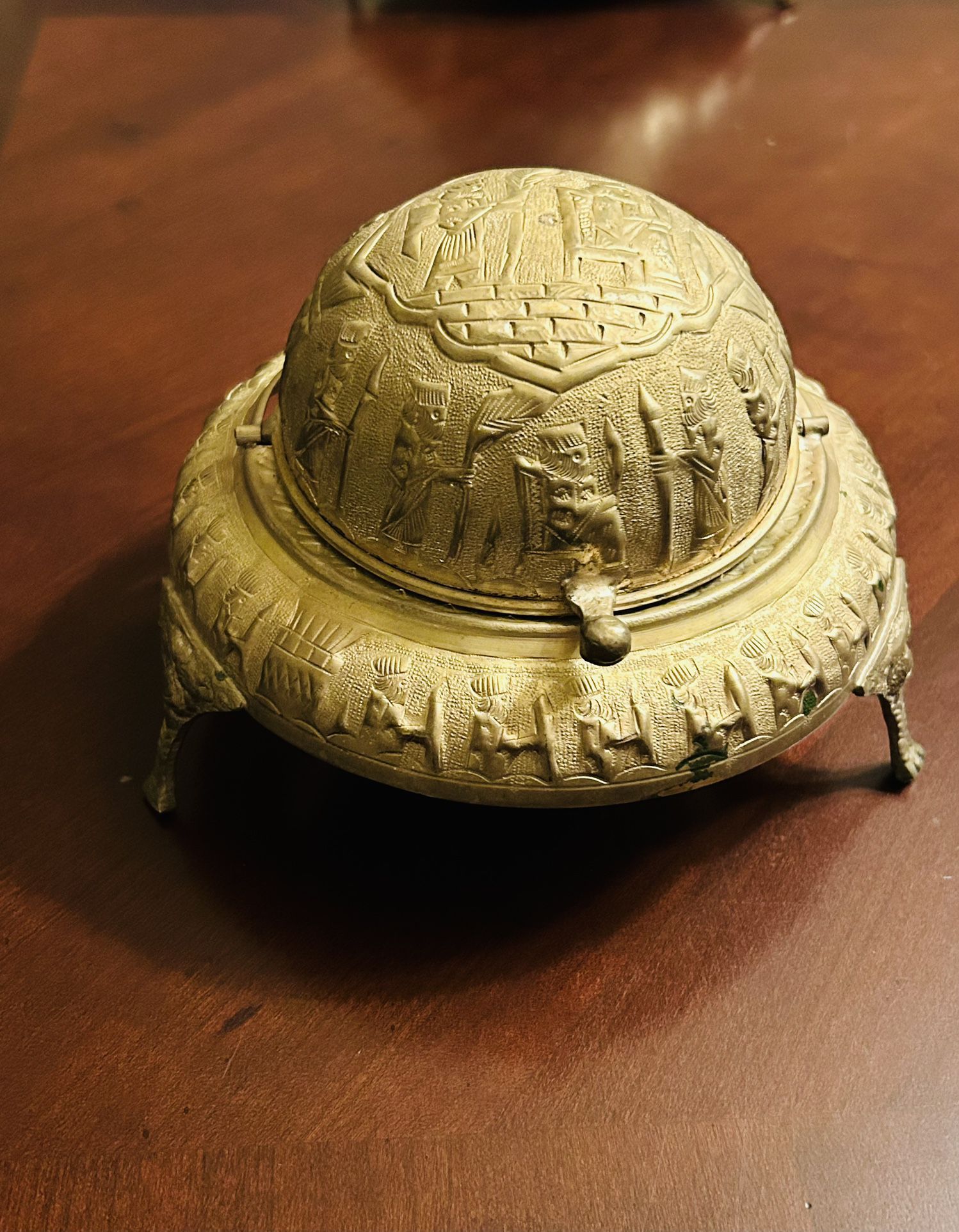 Caviar Or Butter Brass Server. 