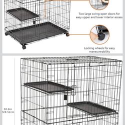 Collapsible Cat Cage Playpen