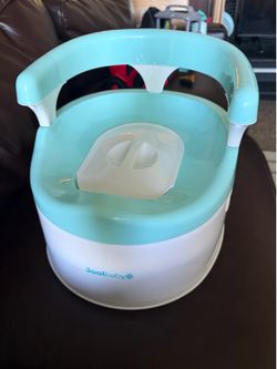 Jool Baby Potty Chair for Toddler Toilet Training - Splash Guard & Back Support (Aqua)