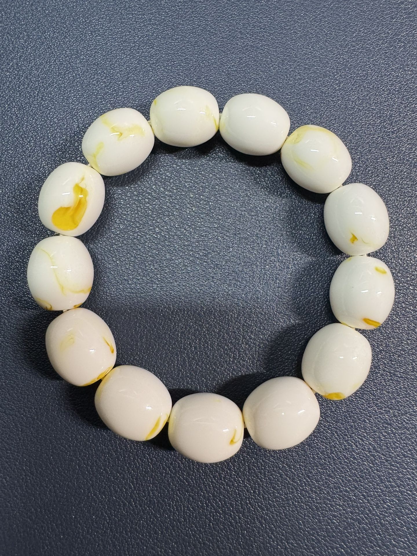 Beeswax Amber Bracelet