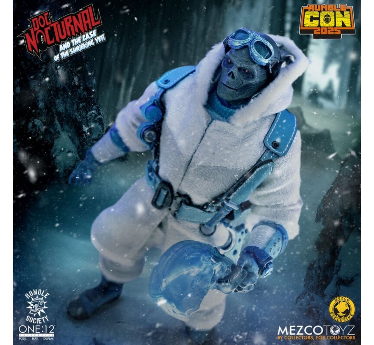 Mezco Toyz Doc Nocturnal Yeti Edition 