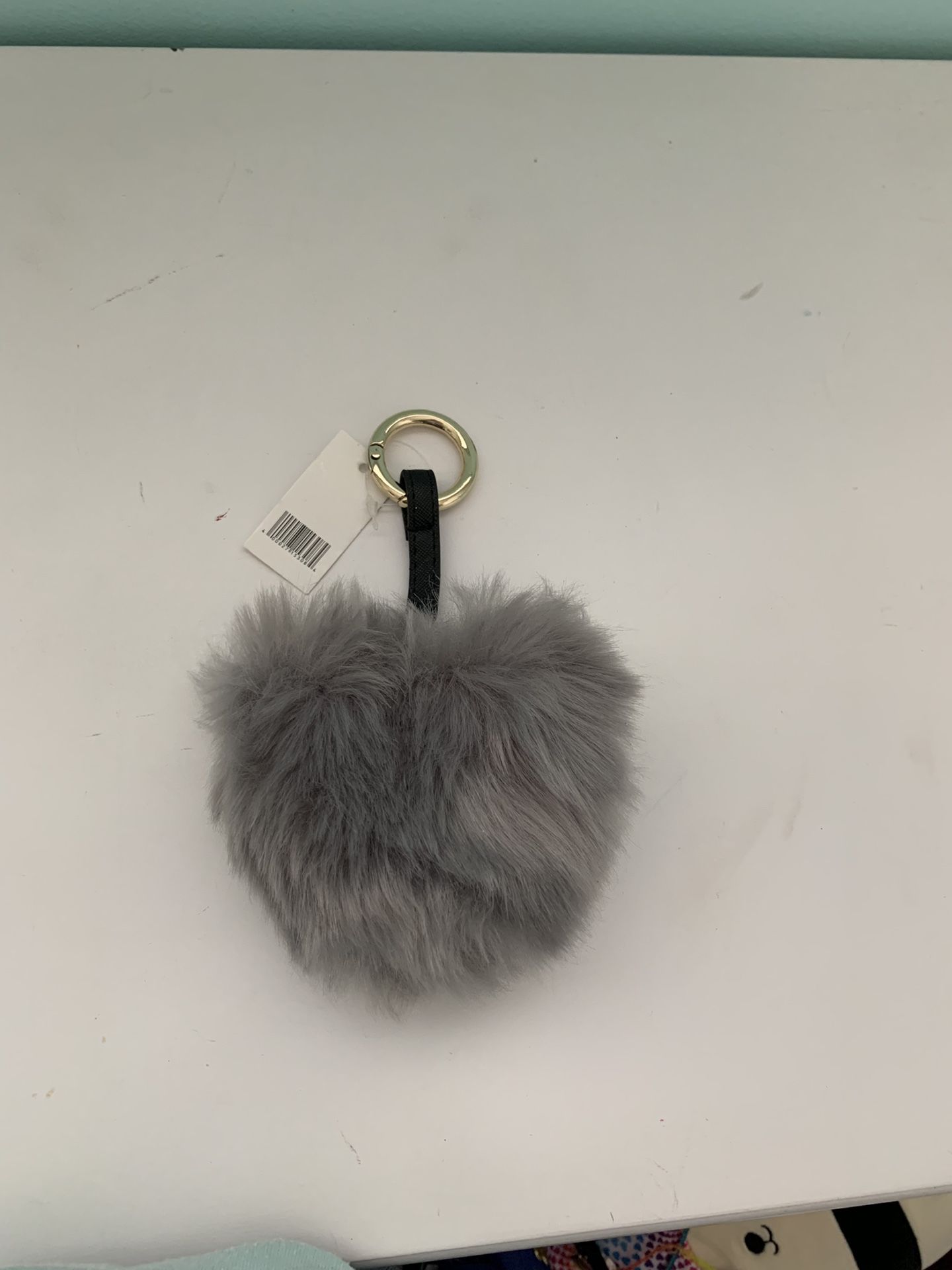 Keychain fluff ball