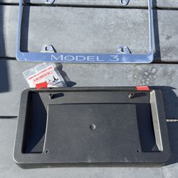 Tesla license plate kit