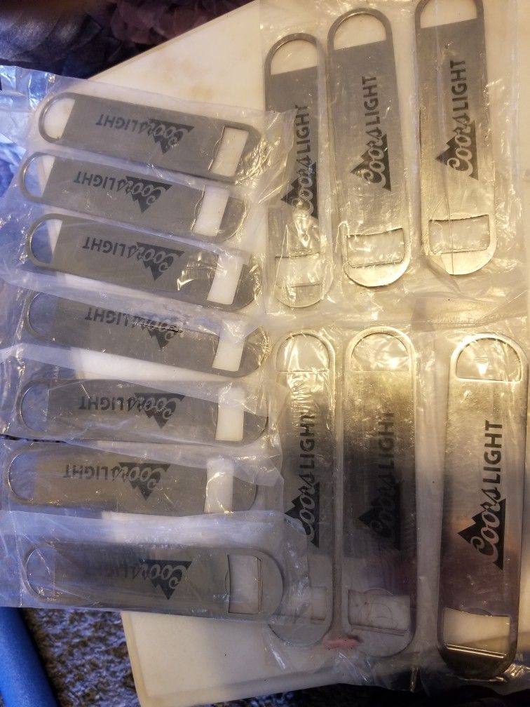 12 Coors Light Bottle Openers