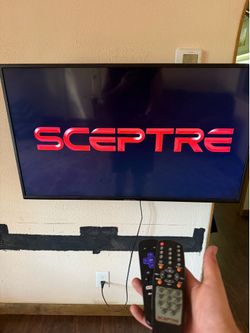 42 inch spectre tv comes with Roku and remote
