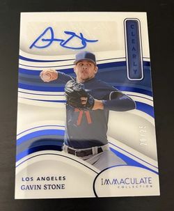 Gavin Stone 2023 Panini Immaculate Collection Auto #CIS-GT /25