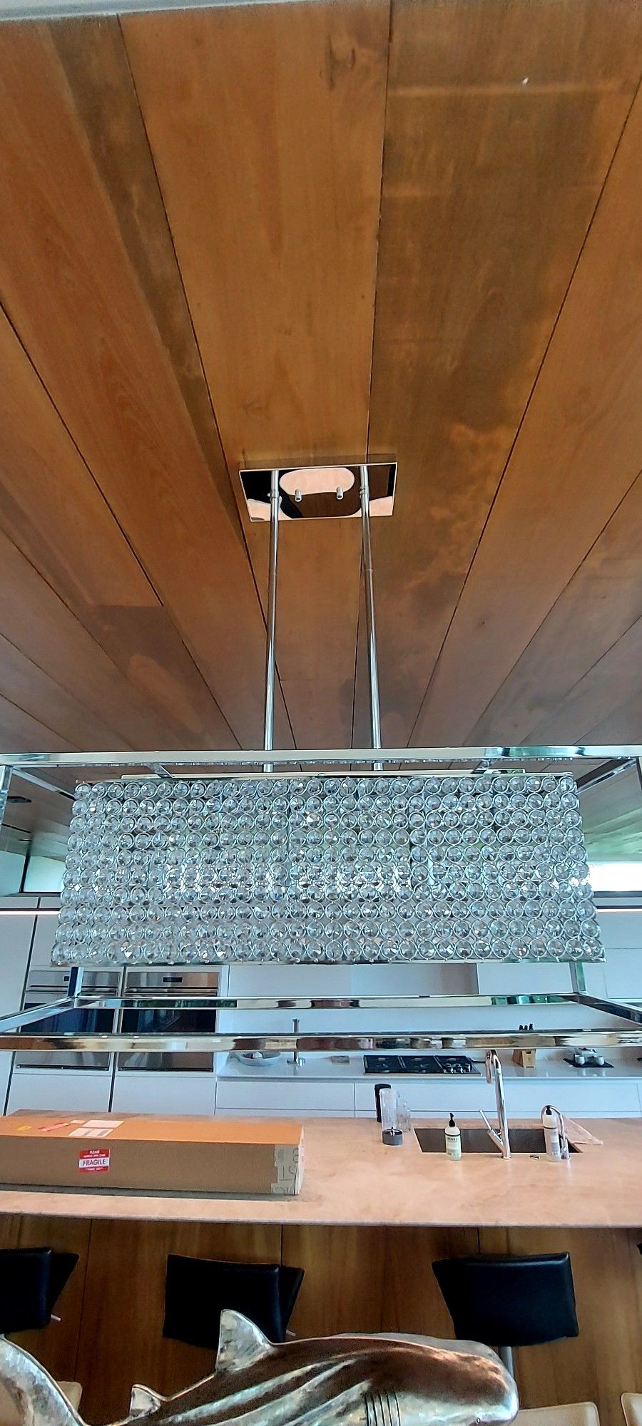 Art Craft Of Montreal Pendant Crystals Chandelier Ceiling Light
29" x 12" x 12"