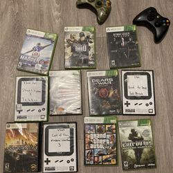 Xbox 360 Games And Controllers 