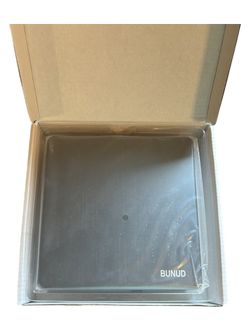 BUNUD External CD DVD Drive USB 3.0 Type C Portable Slim Burner Player Gray