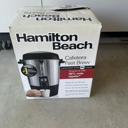 Fast Brew Coffee urn
