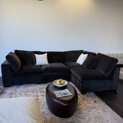 Arhaus Modern Vintage Cloud Modular Sectional Sofa Chaise With Reversible Configuration — FREE Delivery 