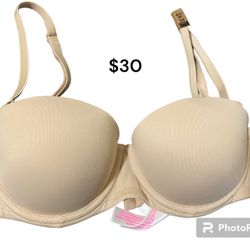 Pink Push Up Bra