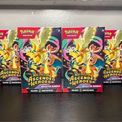 Pokemon ascended heroes booster bundles