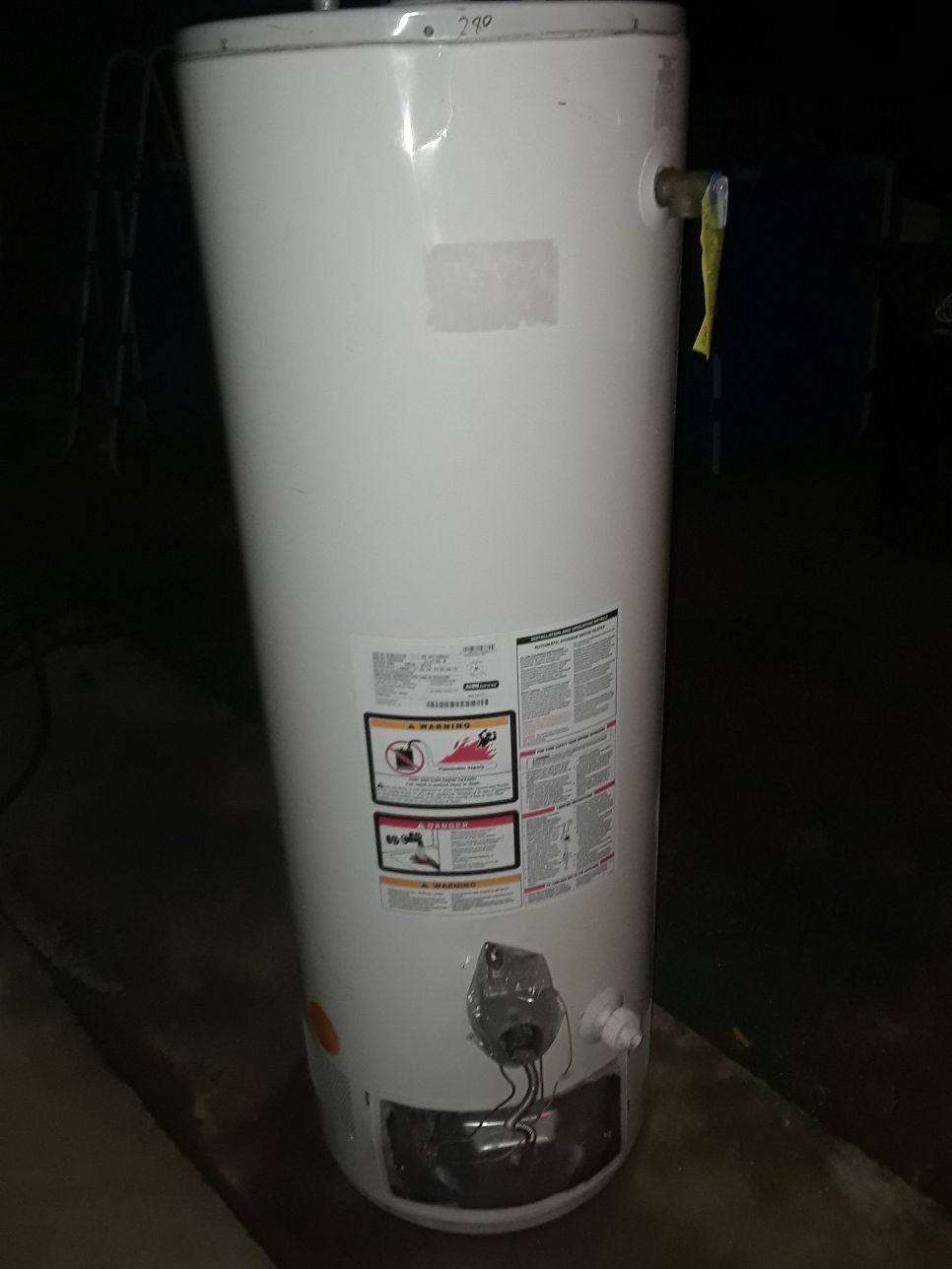 GE 48 GALLON GAS WATER HEATER