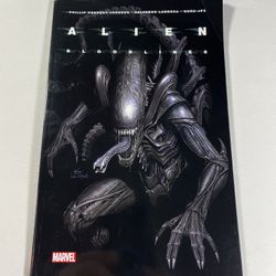 Marvel Comics Alien: Bloodlines by Phillip K. Johnson Trade Paperback 2021