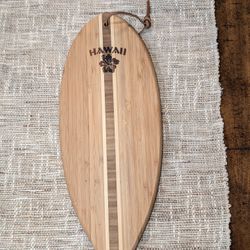 Totally Bamboo Hawaii Surfboard Cutting Board