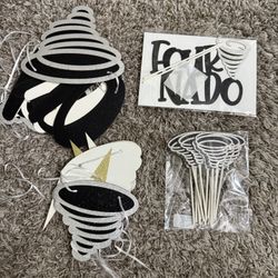 Four-nado Tornado Theme Decor BALLOONS NOT INCLUDED