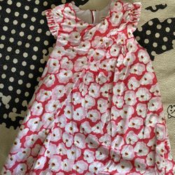 Girl's Dress Size 4T Flowers Catimini Kids Clothes