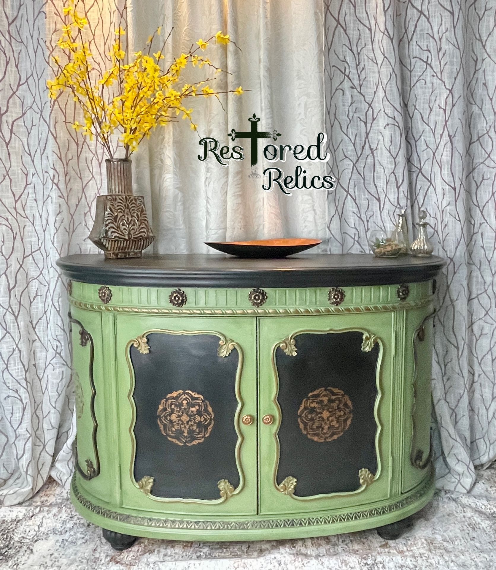 Modern Rustic Vintage Buffet