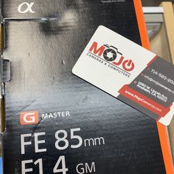 Sony 85 1.4 Gm