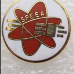 Vintage Small SPEEA Lapel Pin Aerospace Engineer Employee Pin Union Washington