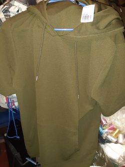 XL green hoodie