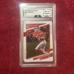 Patrick MaHomes Gem Mint 10 2021 Panni