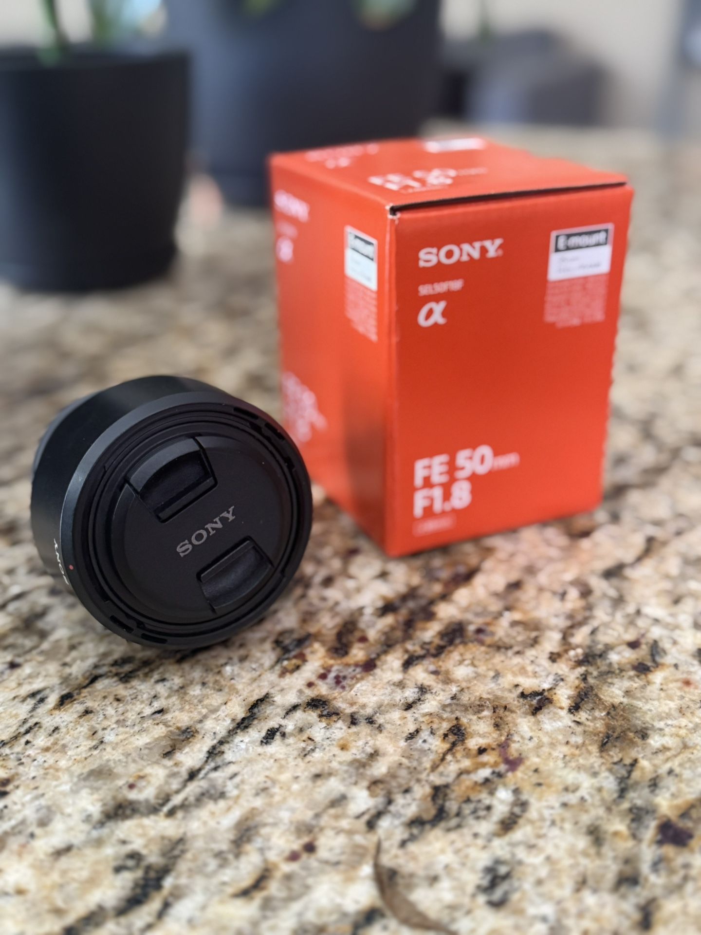 Sony FE 50mm 1.8 Lens