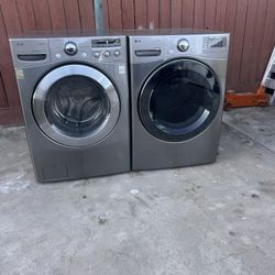 LG Washer and electric Dryer 