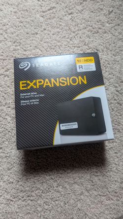 Seagate Expansion 12TB External Hard Drive