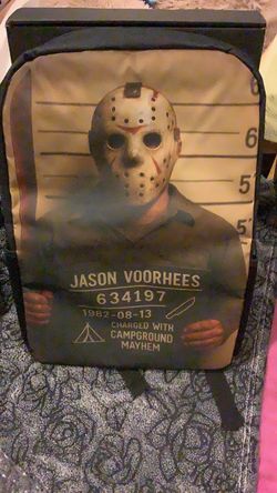 Jason backpack and sticker bundle